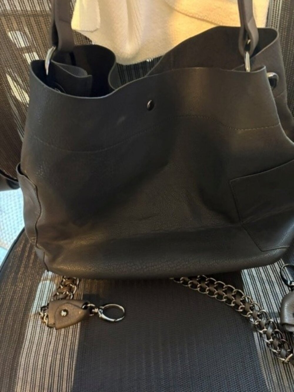 Black Leather Bag